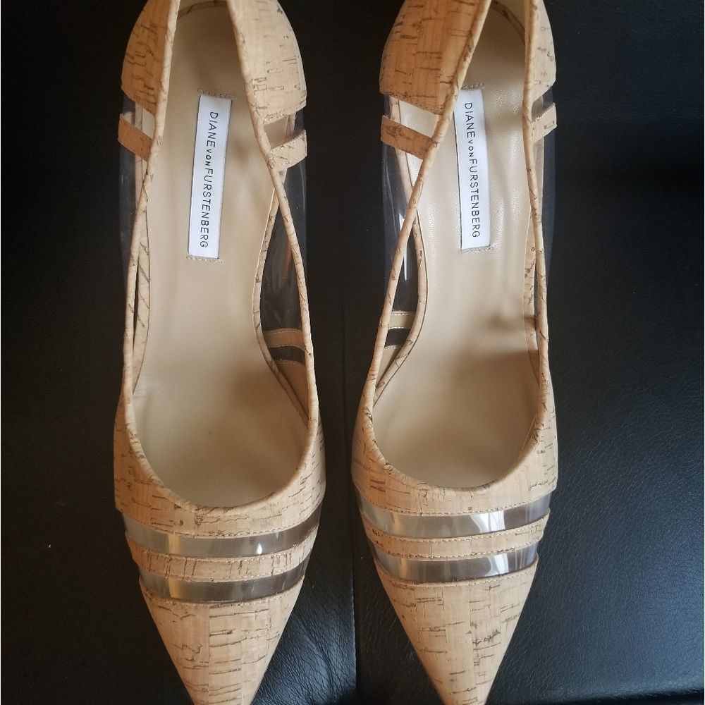 Diane Von Furstenberg Corkscrew Pumps